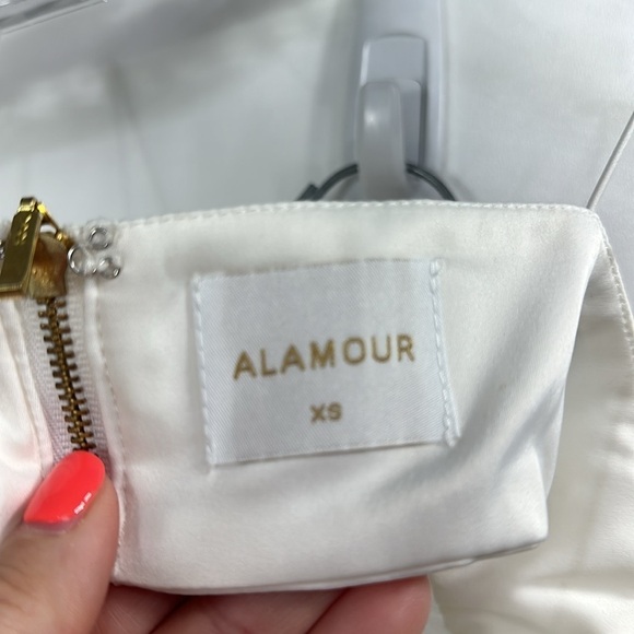 Alamour the Label Jessie set white size XS.NWT. - Picture 7 of 12